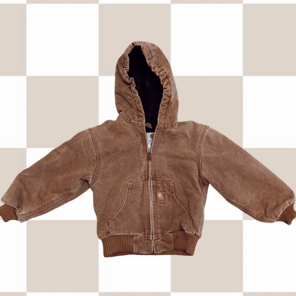 Carhartt Brown Hooded Jacket